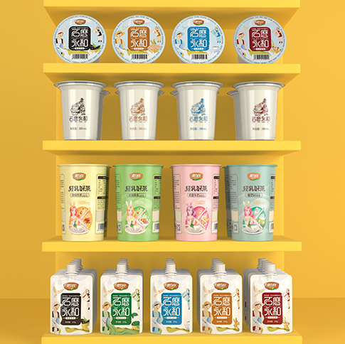 健力豆-豆奶品牌全案策划设计